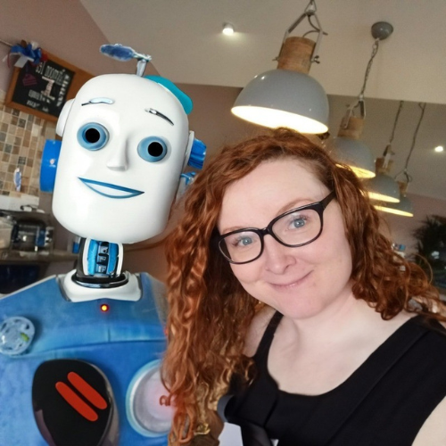 <b>Becki Floyd<br/>NHS Education for Scotland</b><br/><br/>Becki Floyd, a rising star in UX design, transitioned from a 20-year career at Walsall Citizens Advice Bureau to tech in 2021, joining the inaugural part-time boot camp at the School of Code. Selected from thousands of applicants for the School of Code, she later became a UX engineer at Iternal, where she designed impactful digital solutions for Bristol Children’s Hospital and worked on projects like digital diaries for hospital patients. Now with NHS Education Scotland, Becki led the transfer of the design system from Axure to Figma, enhancing team efficiency and collaboration. Passionate about AI in UX, she mentors new tech talent and contributes to industry knowledge through her AI-focused training and speaking engagements.  
