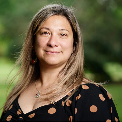 <b>Ismini Vasileiou<br/>De Montfort University | East Midlands Cyber Security Cluster</b><br/><br/>Dr. Vasileiou is Associate Professor at DMU and a national leader in cybersecurity education. She drives curriculum innovation, industry partnerships, and cyber resilience, co-chairs UKC3, and leads the East Midlands Cyber Security Cluster.