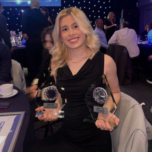 <b>Megan Clark<br/>MBDA</b><br/><br/>Engineering apprentice at MBDA, Megan builds manufacturing skills and leads STEM outreach, training, and activity design. Her background as a bike mechanic gives her strong tool competency and practical insight.