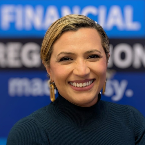 <b>Rohini Gupta<br/>FinregE</b><br/><br/>CEO of FinregE, Rohini simplifies financial regulation through AI. She scaled her regtech firm from scratch and fosters an inclusive culture while partnering with global regulators and banks.